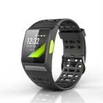 IWOWNfit iwown P1 relógio inteligente Homens Cardíaca GPS IP68 Sports impermeável desgaste relógio inteligente Banda de longo prazo de espera Homens Smartwatch.