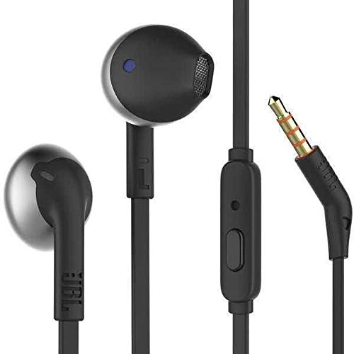 JBL T205 - Fone de Ouvido In-ear, Preto