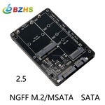 REM Solid State Drive SSD M.2 B-chave e mSATA 2-em-1 a SATA Card 3.0 Riser