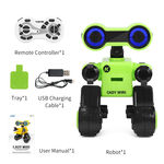 Jjrc R13 Cady Wiri Inteligente Rc Robô Programável Fortouch Controle Voice Message Registro Mais Novo Cante Toy Dança