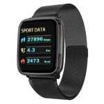 K02 relógio inteligente Homens Mulheres de Fitness Rastreador HD de tela inteligente Pulseira Heart Rate Monitor Sports relógio inteligente