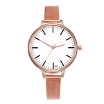 K083 Casual Moda Feminina relógio de quartzo Aço Wild Women Quartz Assista