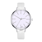 K092-YC Casual Moda Feminina relógio de quartzo Couro Strap Mulheres Quartz Assista