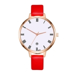 K090-MC Casual Moda Feminina rel¨®gio de quartzo Couro Strap Mulheres Quartz Assista