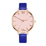 K091-MC Casual Moda Feminina rel¨®gio de quartzo Couro Strap Mulheres Quartz Assista