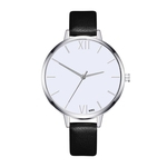 K091-YC Casual Moda Feminina relógio de quartzo Couro Strap Mulheres Quartz Assista