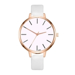 K095-MC Casual Moda Feminina rel¨®gio de quartzo Couro Strap Mulheres Quartz Assista