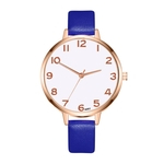 K097-MC Casual Moda Feminina rel¨®gio de quartzo Couro Strap Mulheres Quartz Assista