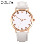 K097 Mulheres Moda Casual relógio de quartzo Ladies Leather Strap relógio de quartzo