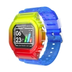 K16 inteligente Pulseira Heart Rate sono Monitoramento de Fitness Rastreador impermeável multifuncional Silicone Assista