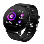 K9 relógio inteligente IP68 Waterproof tela IPS Cor Heart Rate Monitor de Fitness Rastreador Esportes Inteligente pulseira relógio