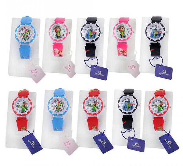 Kit 10 Relógios Infantis Coleção Kids Analógico - Orizom