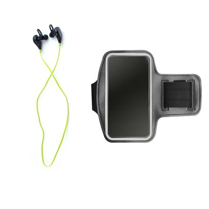 Kit Braçadeira Armband e Fone de Ouvido XTrad Bluetooth Sem Fio