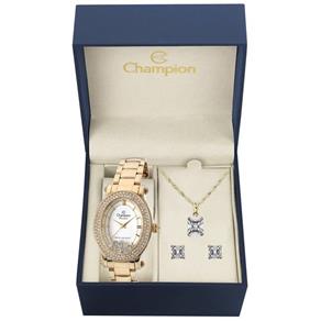 Kit Champion Feminino Dourado Wr 50 Metros Cn29838w