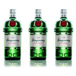 Kit com 3 Gin Tanqueray Dry de 750 Ml Cada