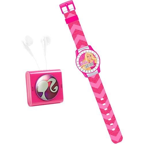 Kit Fashion Barbie - Radio FM + Relogio Digital Candide