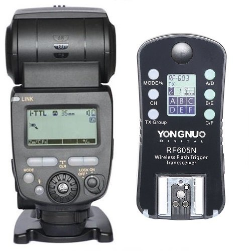 Kit Flash Yn-685 + Radio Flash Rf-605N (X1) - Nikon