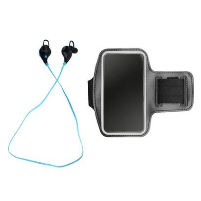 Kit Fone de Ouvido Xtrad Bluetooth Sem Fio + Braçadeira Armband