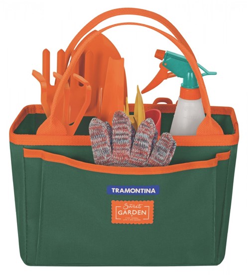 Kit para Jardinagem Tramontina com Bolsa de Lona 13 Peças