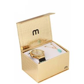 Kit 3pçs Relógio Mondaine 99021LPMKDH2K2 Dourado