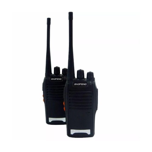 Kit 2 Radios Comunicadores Walk Talk Baofeng Bf-777S