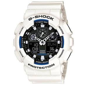 Kit Relógio Casio G-Shock Masculino Ga-100b-7a + Chaveiro Estilo Suíço 11 Funções