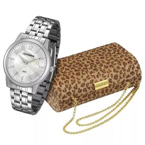 Kit Relógio e Clutch Feminino Mondaine 94686l0mvne1k1