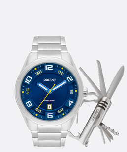 Kit Relógio Masculino Orient MBSS1298 K269D2