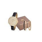 Kit Relógio Mondaine Com 2 Pulseiras Semi-Jóia 53614Lpmvdf2