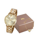 Kit Relógio Mondaine Feminino 53748lpmkde1k1