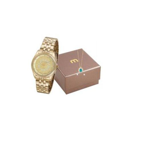 Kit Relógio Mondaine Feminino 99309LPMGDE1K1