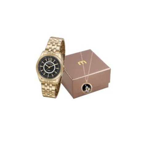 Kit Relógio Mondaine Feminino 99309LPMGDE3K1