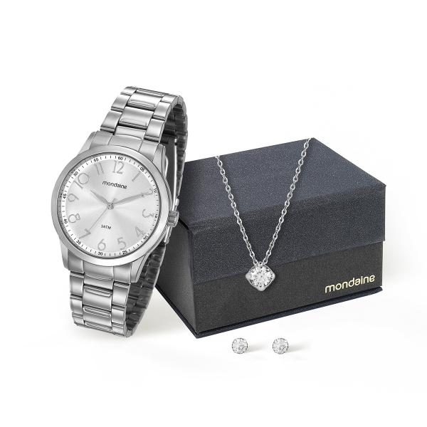 Kit Relógio Mondaine Feminino 99240L0MVNE2KA