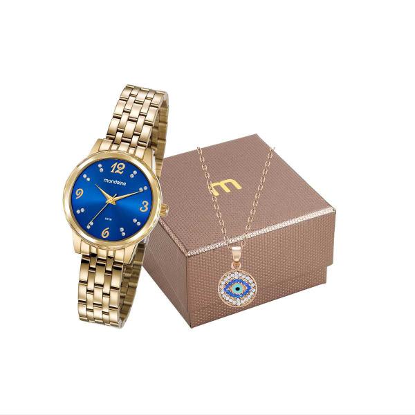 Kit Relógio Mondaine Feminino 99358LPMKDE7K2