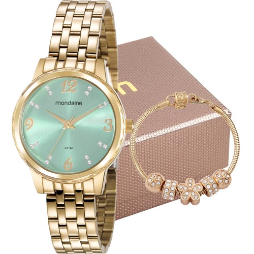 Kit Relógio Mondaine Feminino 99358LPMKDE9K2