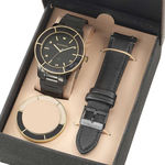 Kit Relógio Mondaine Feminino Troca Pulseira E Aros 99265lpmvpe2