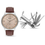 Kit Relógio Orient Masculino + Canivete Mbsc1027kv58