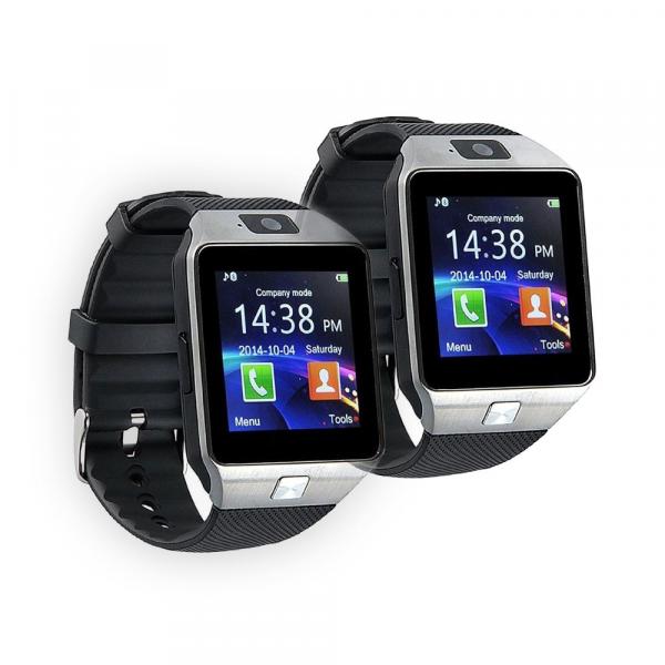 Kit 2 Relógios Bluetooth Smartwatch DZ09