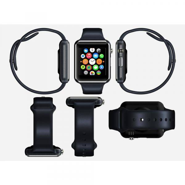 Kit 2 Relógios Smartwatch A1 Original Touch Bluetooth Gear Chip - Mega Page