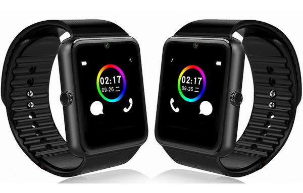 Kit 2 Smartwatch Relogio Celular Gt08 Bluetooth Android Ios Sincroniza com Celular