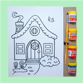 Kit Tela P - Casinha - Kits For Kids