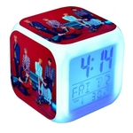 Kpop Bangtan Boys Alarme Mudança Da Cor Relógio Night Light Relógio Colorful Mood Liderados Alarm Clock