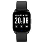 Kw17 ecrã inteligente à prova d'água esportes pulseira pulseira de monitoramento da frequência cardíaca