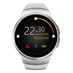 KW18 Watch Smart Touch Screen Monitor Cardíaco e Pedômetro Pulseira Inteligente