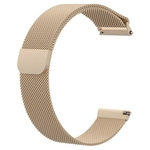 L Tamanho Milanese Strap Watch De A?o Inoxid¨¢vel Para Fitbit Versa Lite Versa Assista