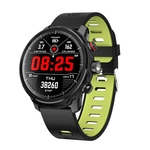 L5 Homens relógio inteligente IP68 Waterproof Múltipla Modo Sports Heart Rate Previsão Bluetooth Smartwatch Arrefecer Bracelet