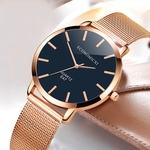 Ladies Watch Rose Gold Stainless Wrist Watch Women Bracelet Watches