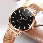 Ladies Watch Rose Gold Stainless Wrist Watch Women Bracelet Watches