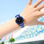Ladies Watch Starry Sky Wrist Watch Women Bracelet Watches Magnetic Stainless