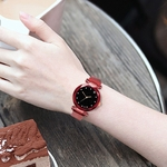 Ladies Watch Starry Sky Women Watches Bracelet Magnetic Stainless Wristwatche